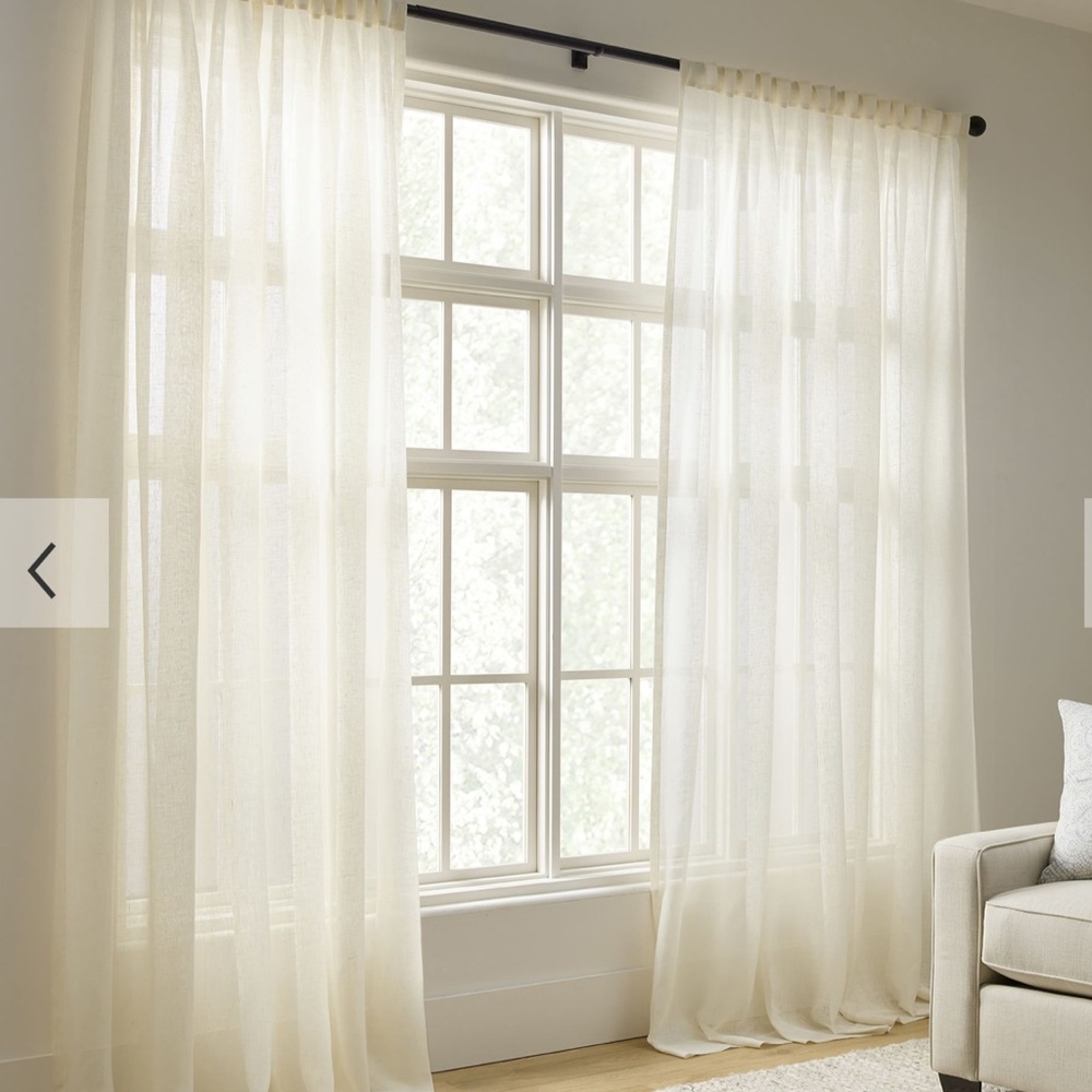 Emery Sheer Linen Curtains